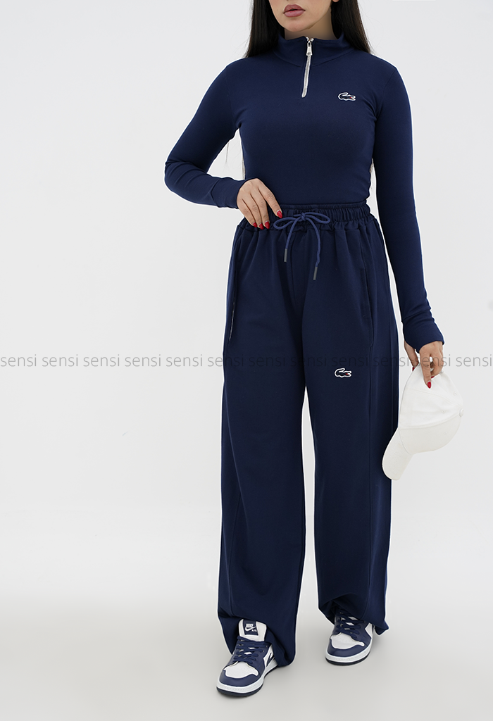 ست کراپ شلوار زنانه Lacosteکد1006894